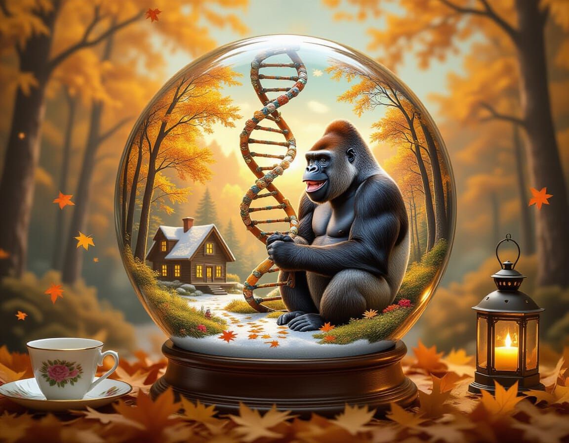 Cosmic Nebula With Ancient Machines in 3D CGI Style