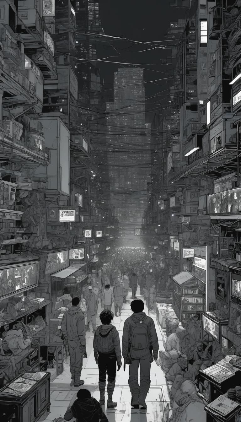 Intense Eyes Stare from the Darkness