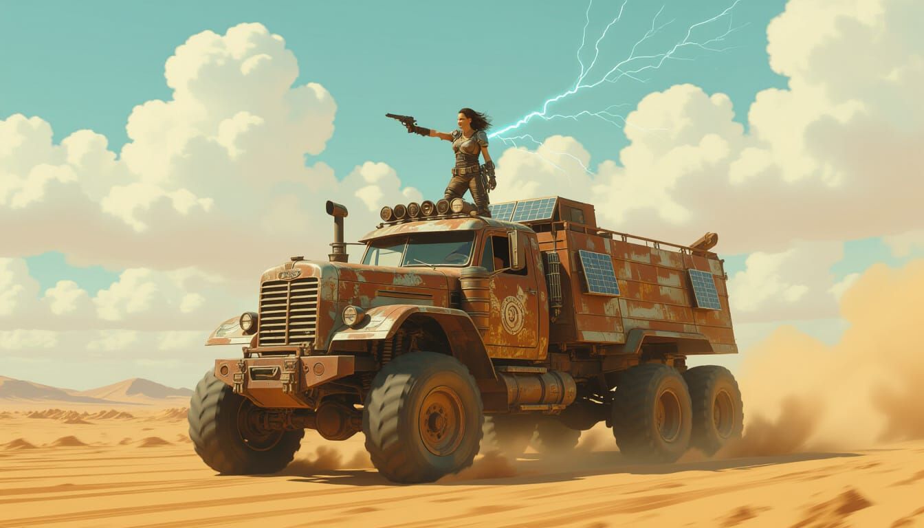 Furiosa Cathedral in Dieselpunk Baroque Style