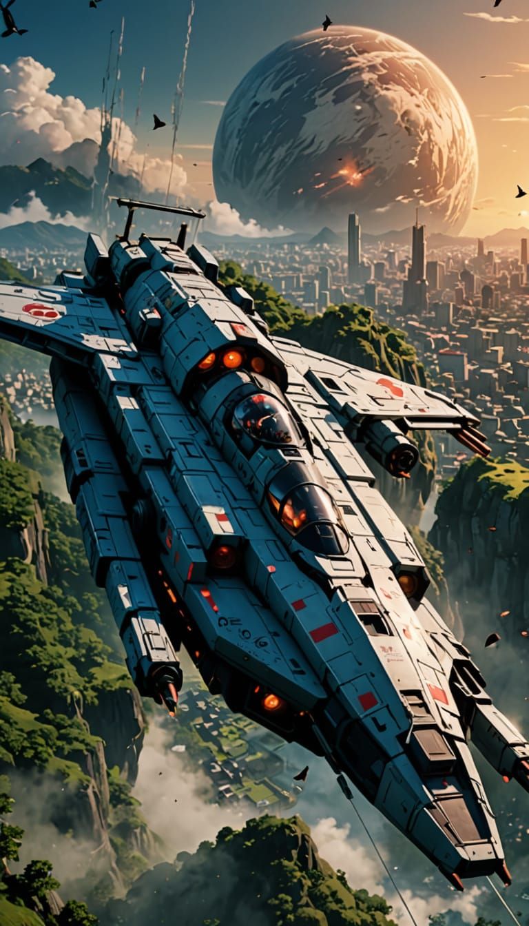 Breathtaking 35mm Film Landscape with Studio Ghibli Inspired...