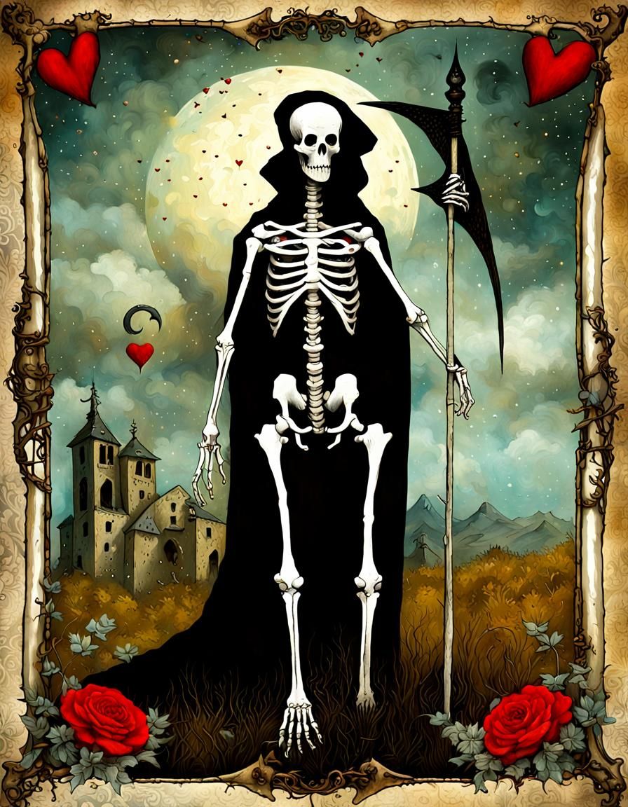 "The Skeleton Reaper".