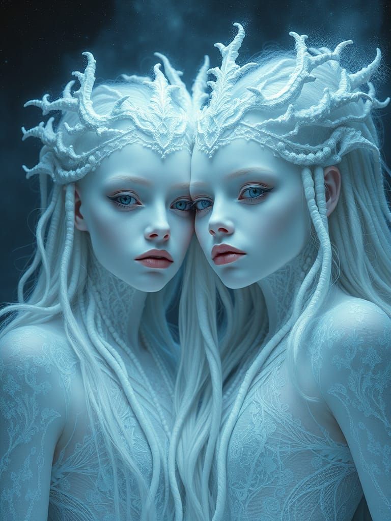 Albino Sisters in a Spectral Multiverse