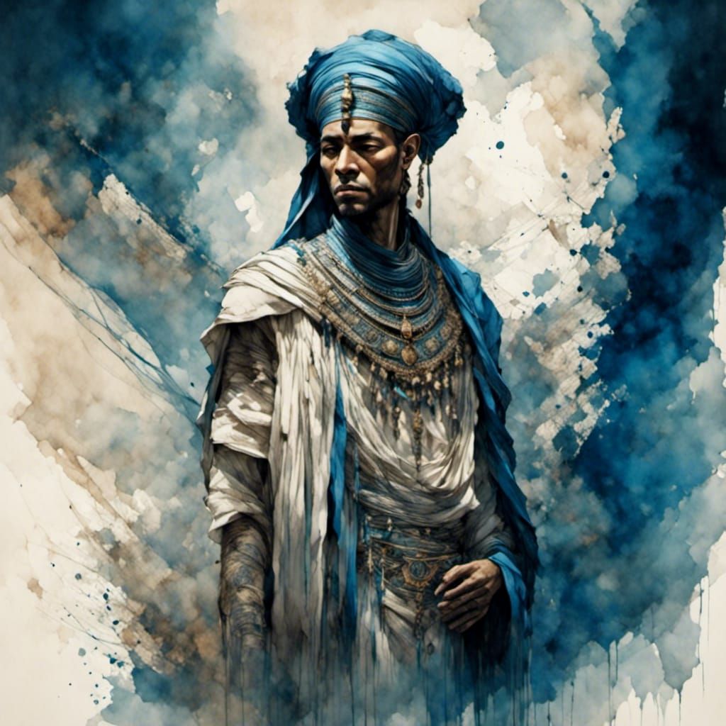 Portrait of an egyptian nobleman