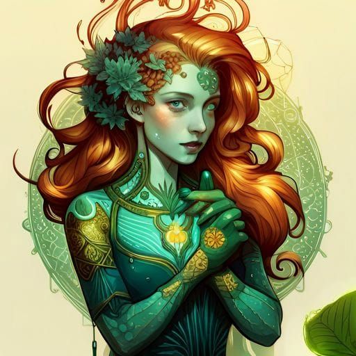 Bioluminescent Poison Ivy Shines Brightly