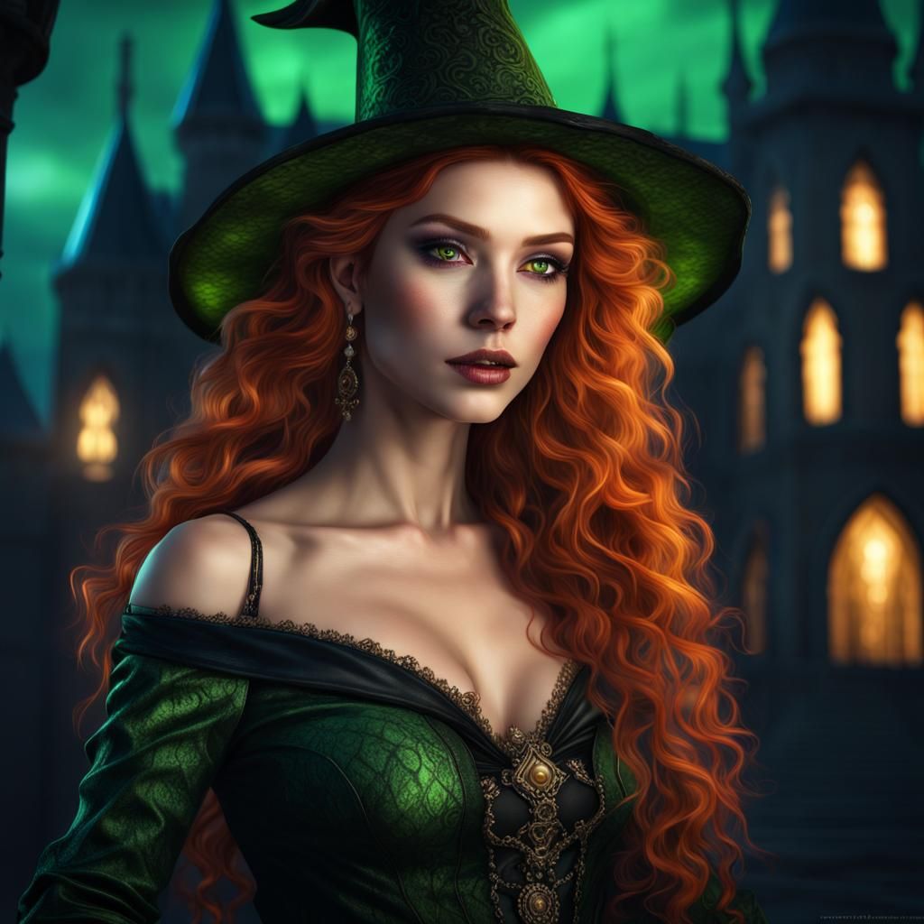 Lady Green Witch