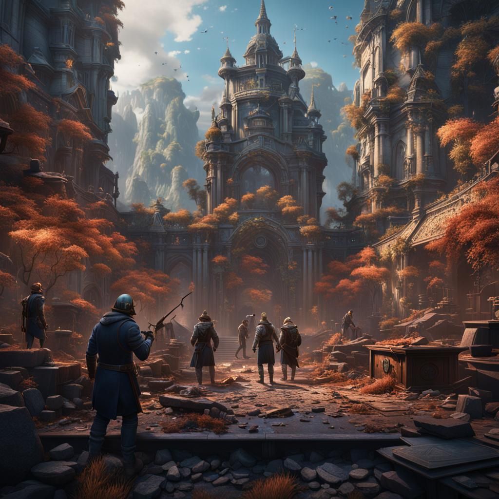 Professionals at Work: Detailed Matte Painting