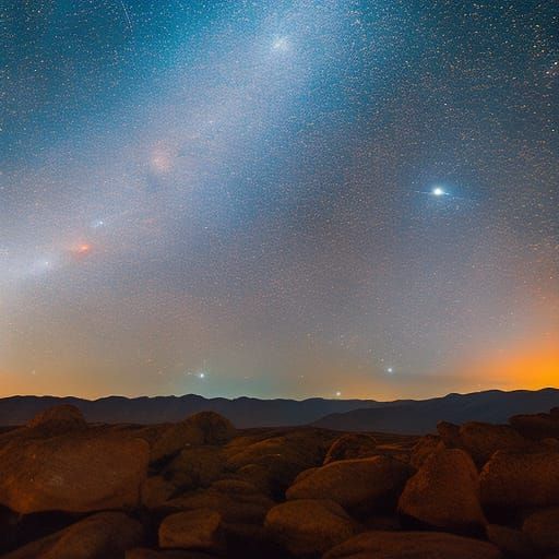 Stunning Star Cluster Photography in Night Sky