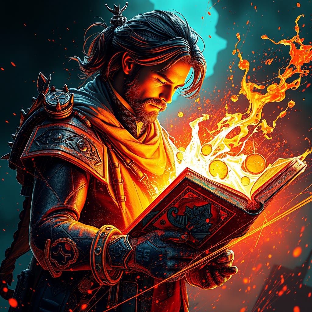Divine God-Bible Concept Art in 3D