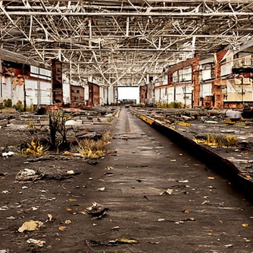 Decaying Ruins of America's Industrial Dominance