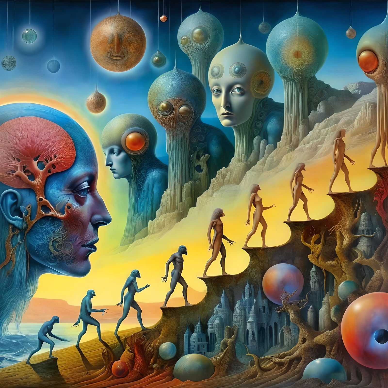 Visionary Surrealism: The Origin of Species