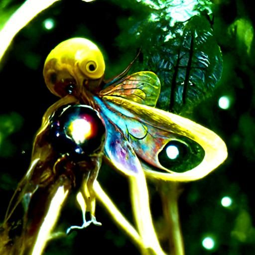 Cosmic Eyeball Saved from Octopus-Moth Attack