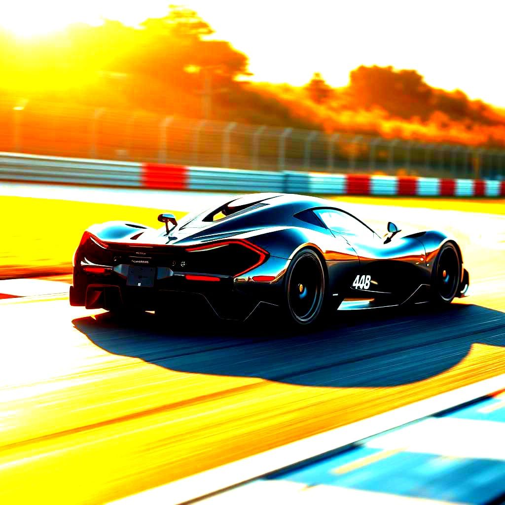 Hypercar on Racetrack: Professional Automotive Photography