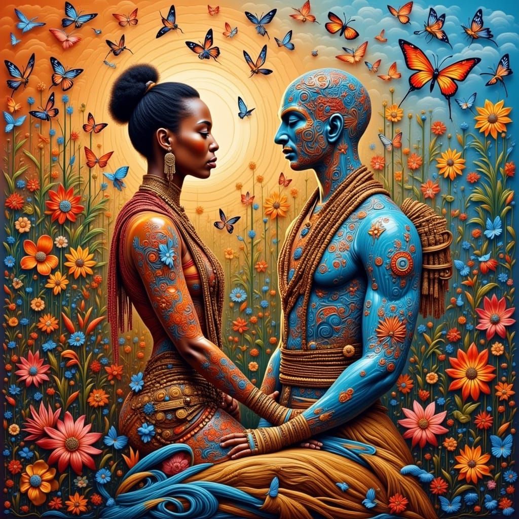 Asian Android Meets Northwest Coast Culture in Cyberpunk Sty...