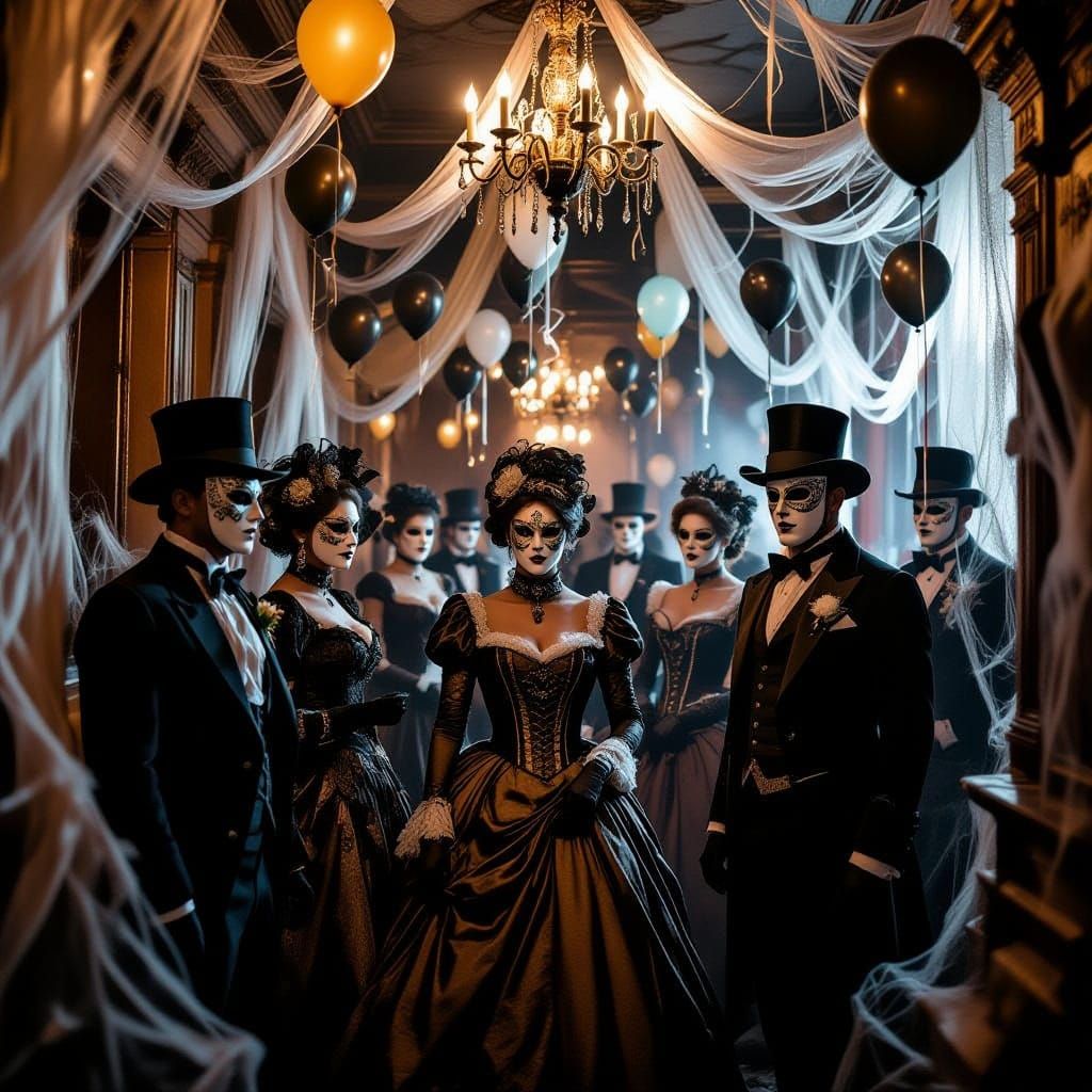 Haunted Mansion New Year's Eve Masquerade Party