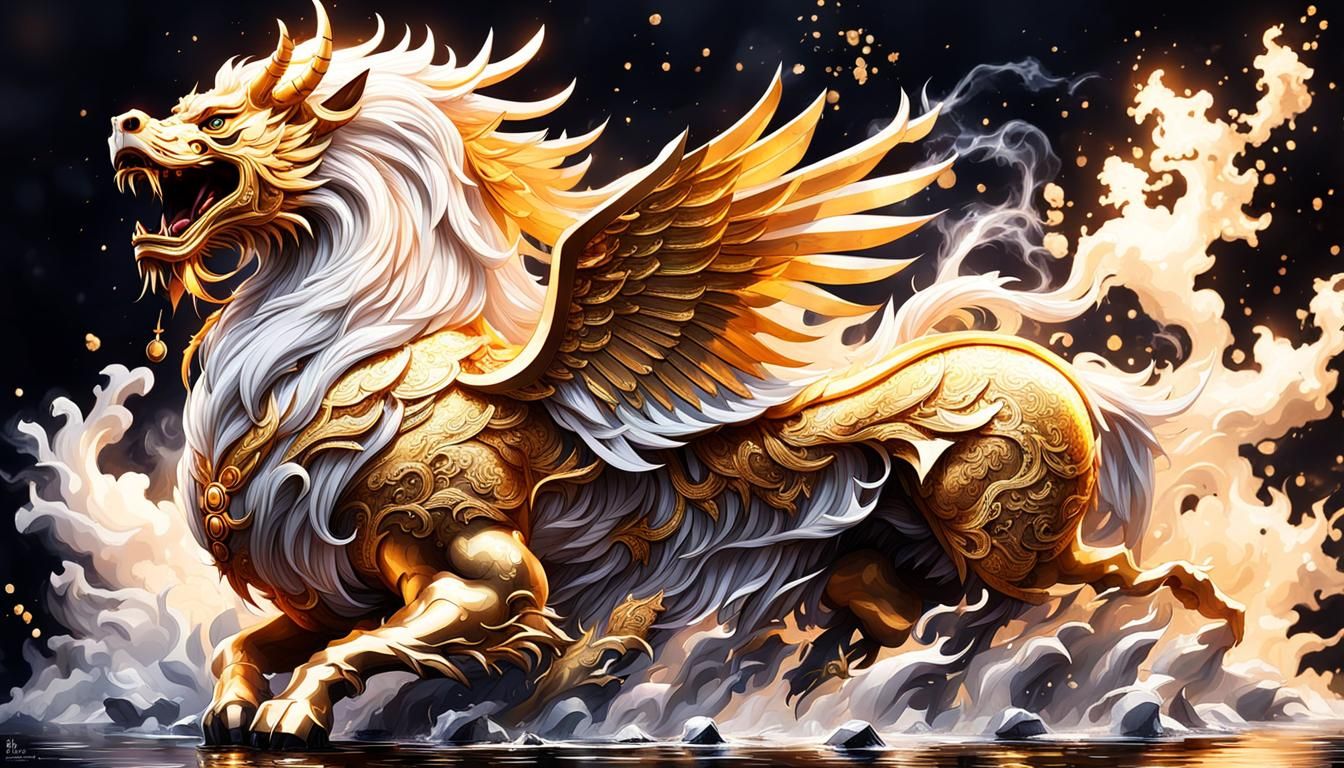 Chinese Mythical Beasts Qilin