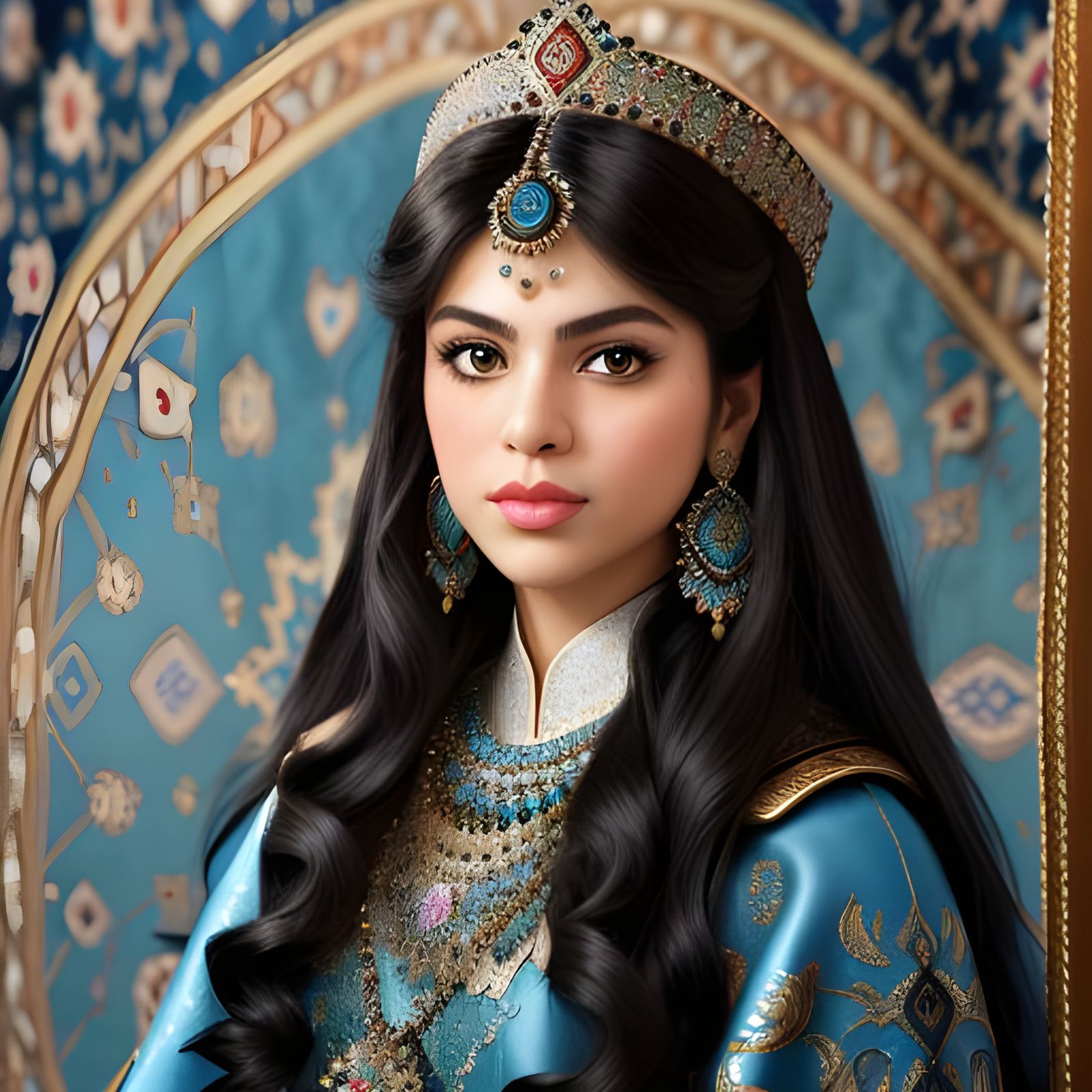 Portrait of  a Persian Girl