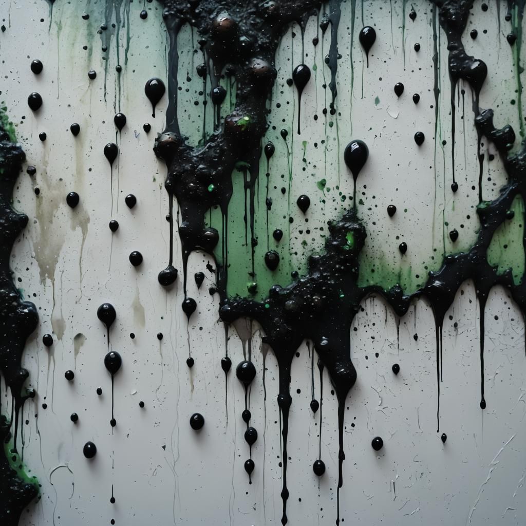 Black Mold Spreads on Humid Wall