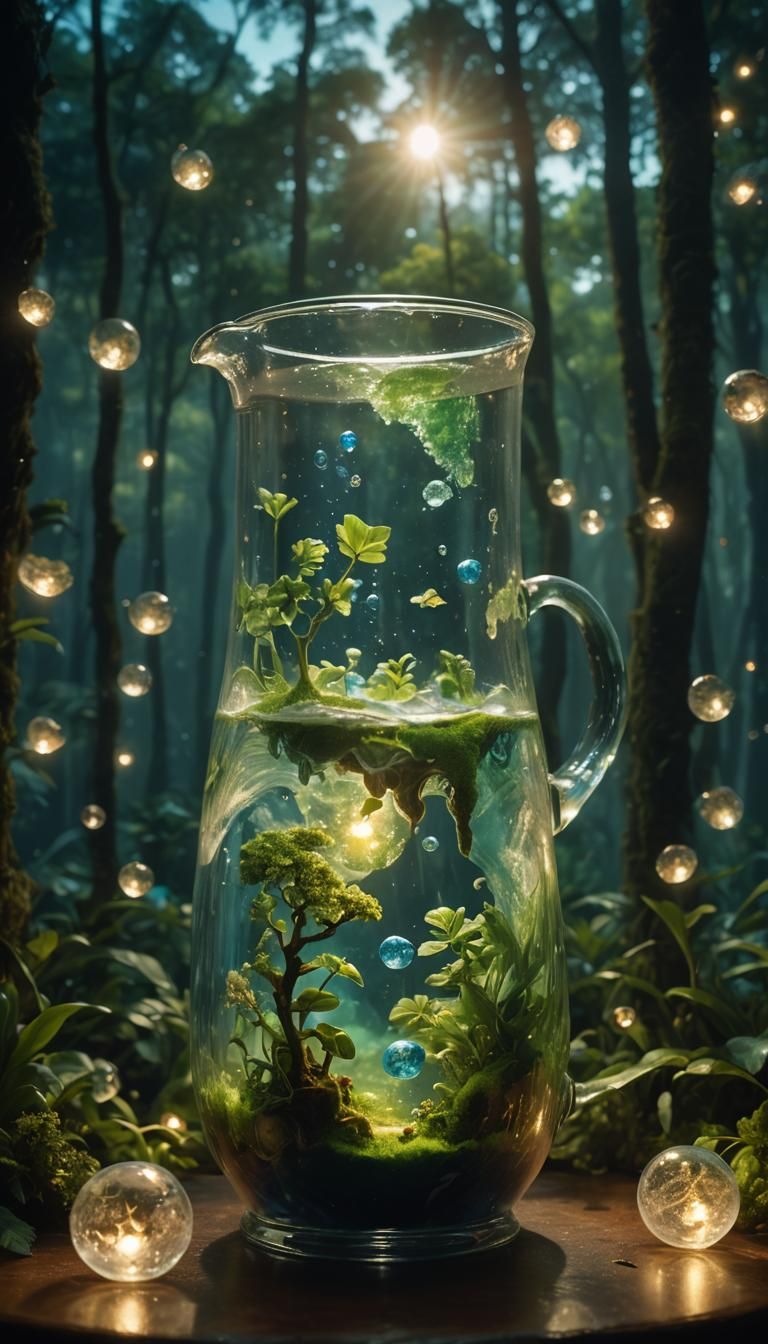 Earth in a Pitcher: Cinematic Film Still
