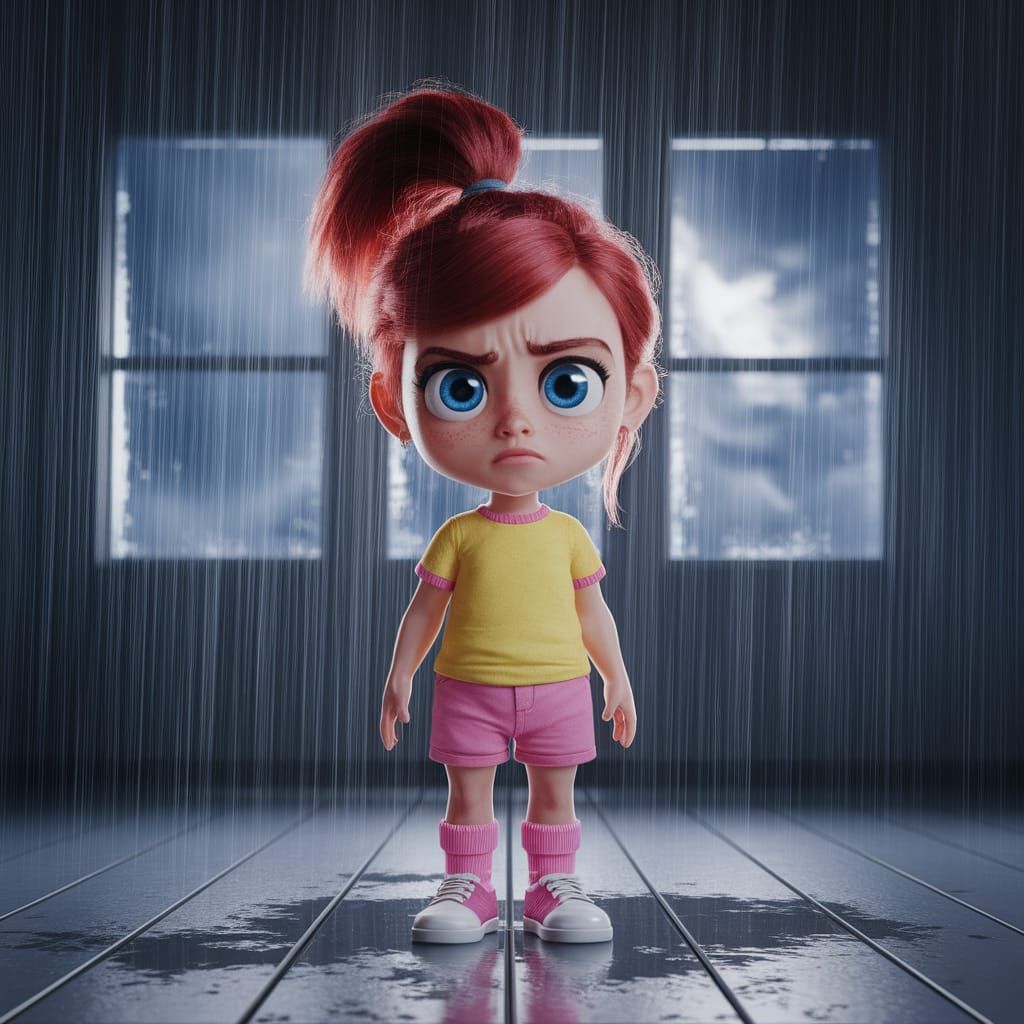 Indoor Thunderstorm: Fantasy Concept Art