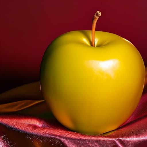 Delicious Caramel Apple with Vibrant Toppings