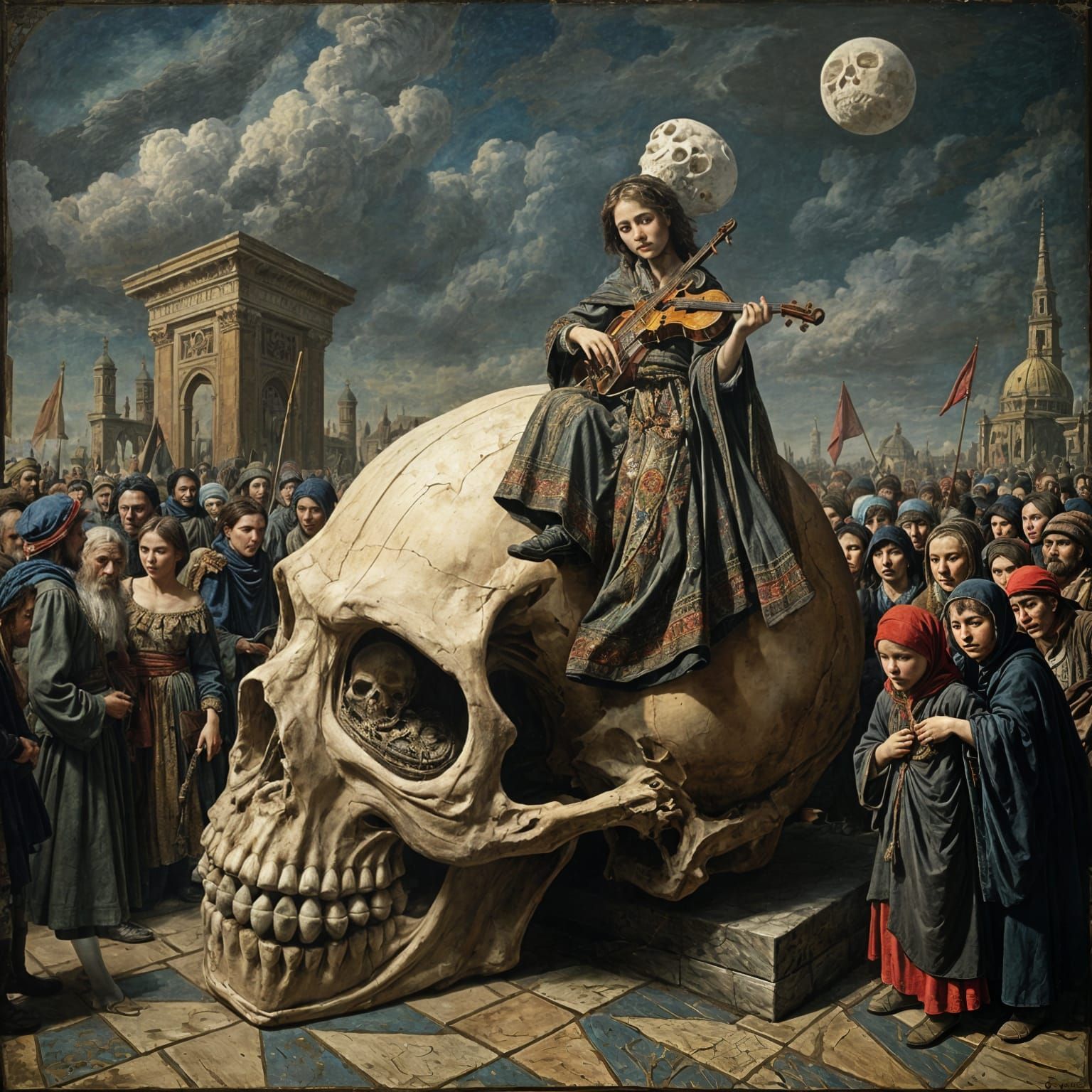 A Timeless Minstrel Plays the Strings of Destiny