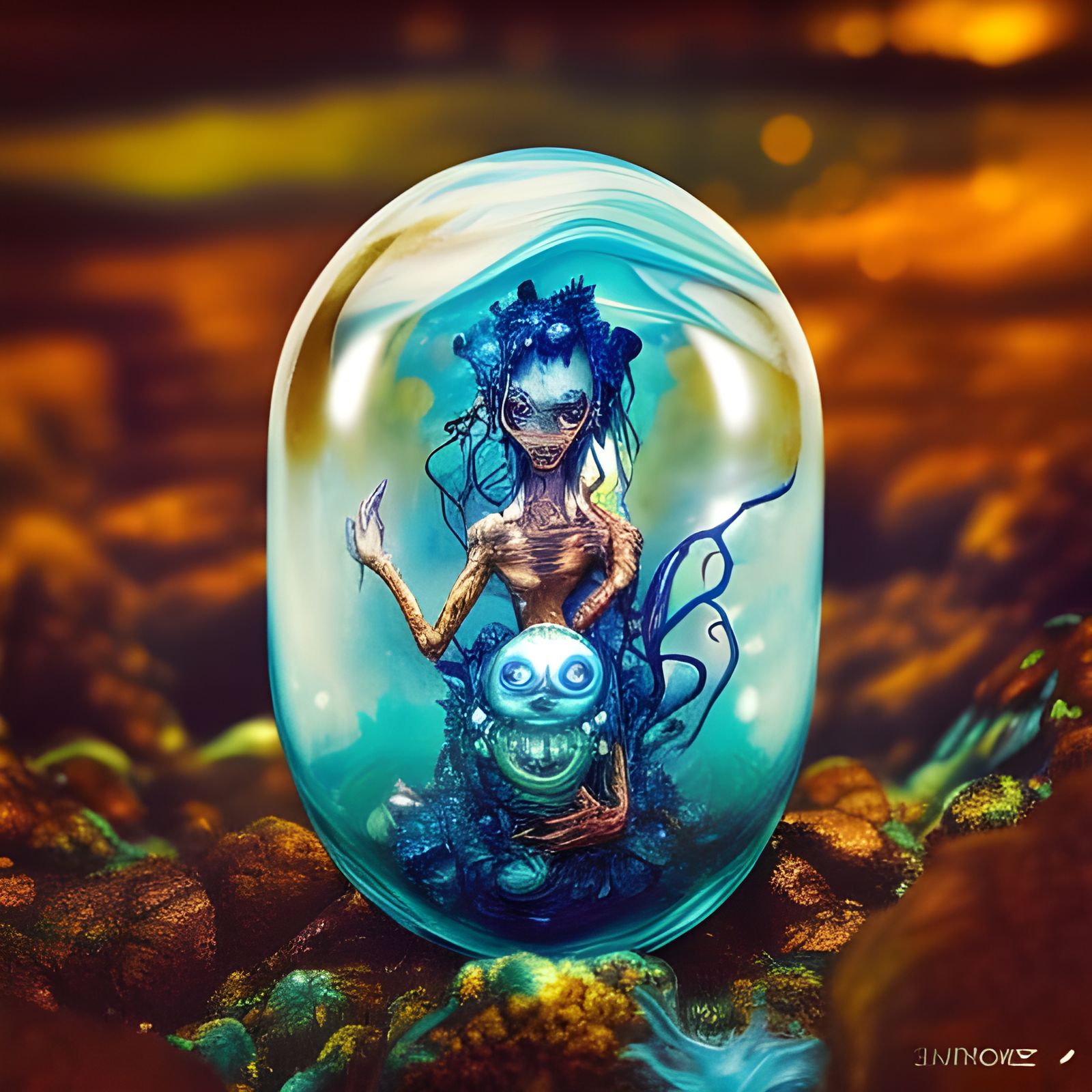 Elemental Fabergé Egg: A Sci-Fi Fairytale