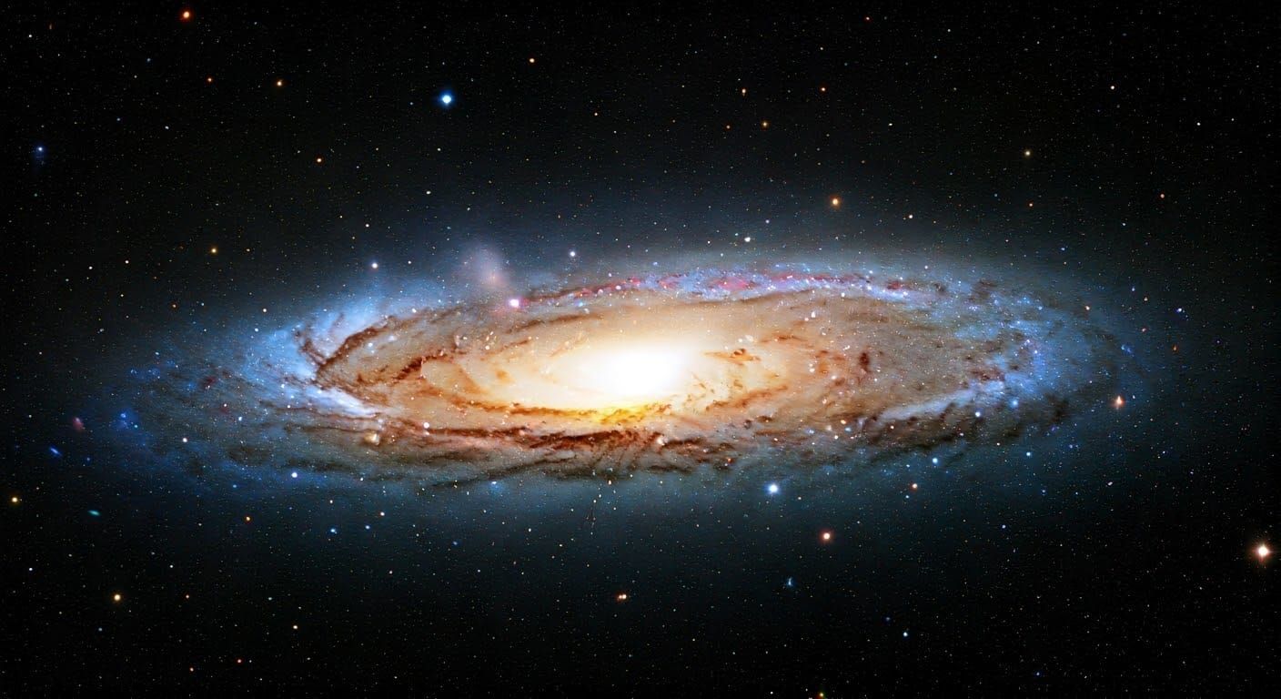 Cosmic Stardust Swirls through the Dark Expanse in Ethereal ...