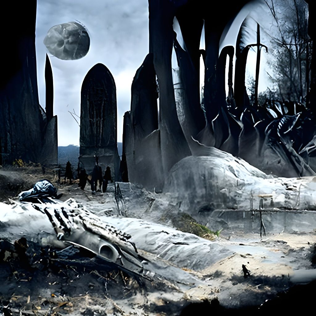 Dystopian Tomb Opens: Dead Arise Under Moon