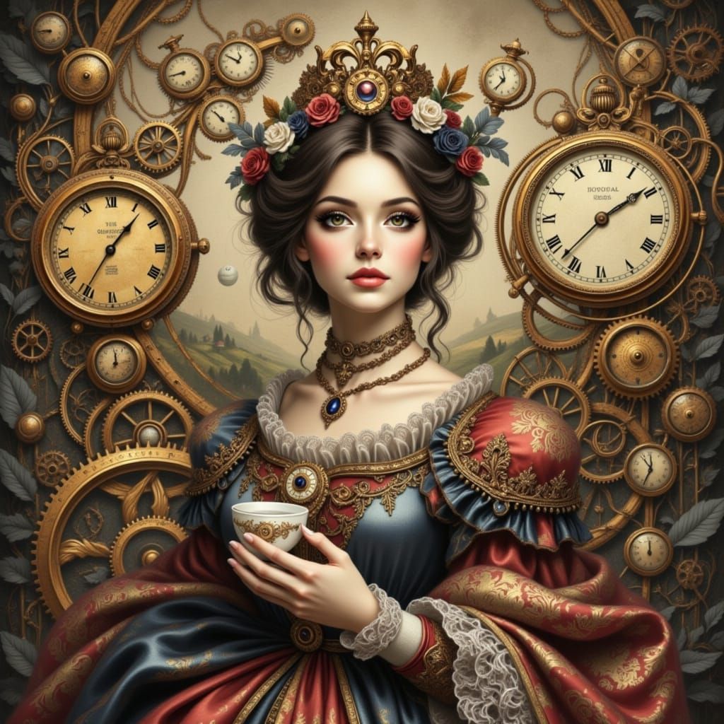 Lady of Time Portrait