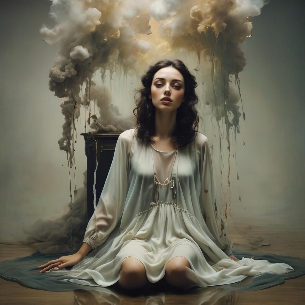 Double Exposure Art: How to be Invisible