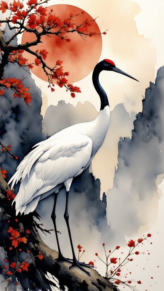 'A Crane's Elegance'