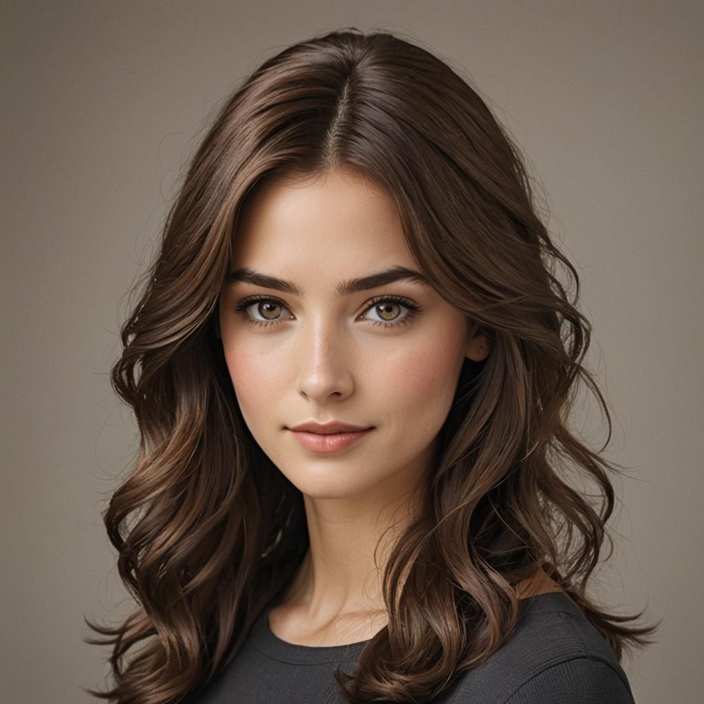 Portrait of a Confident Young Woman