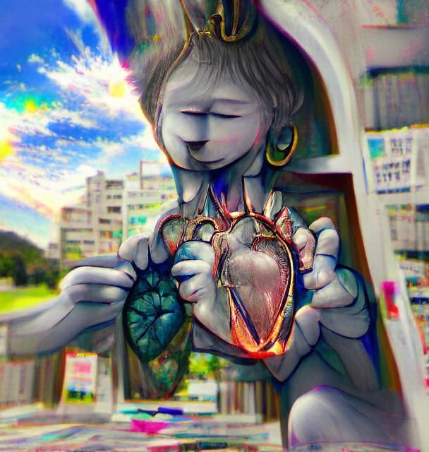 AI Interpretation of Open Heart Concept
