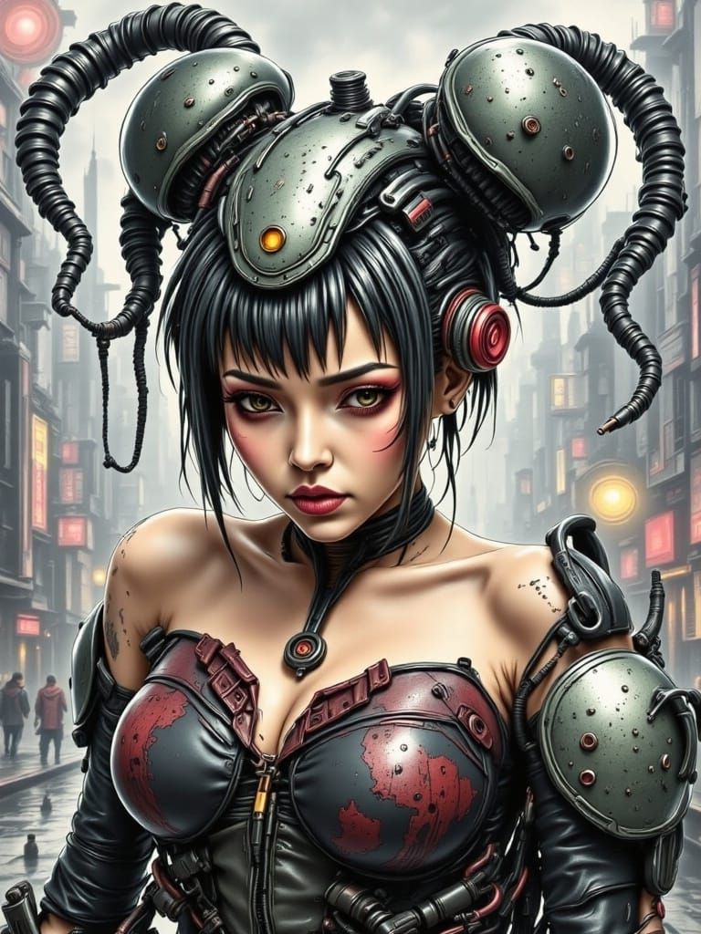 Fortitude Embodied as Abstract Digital Art