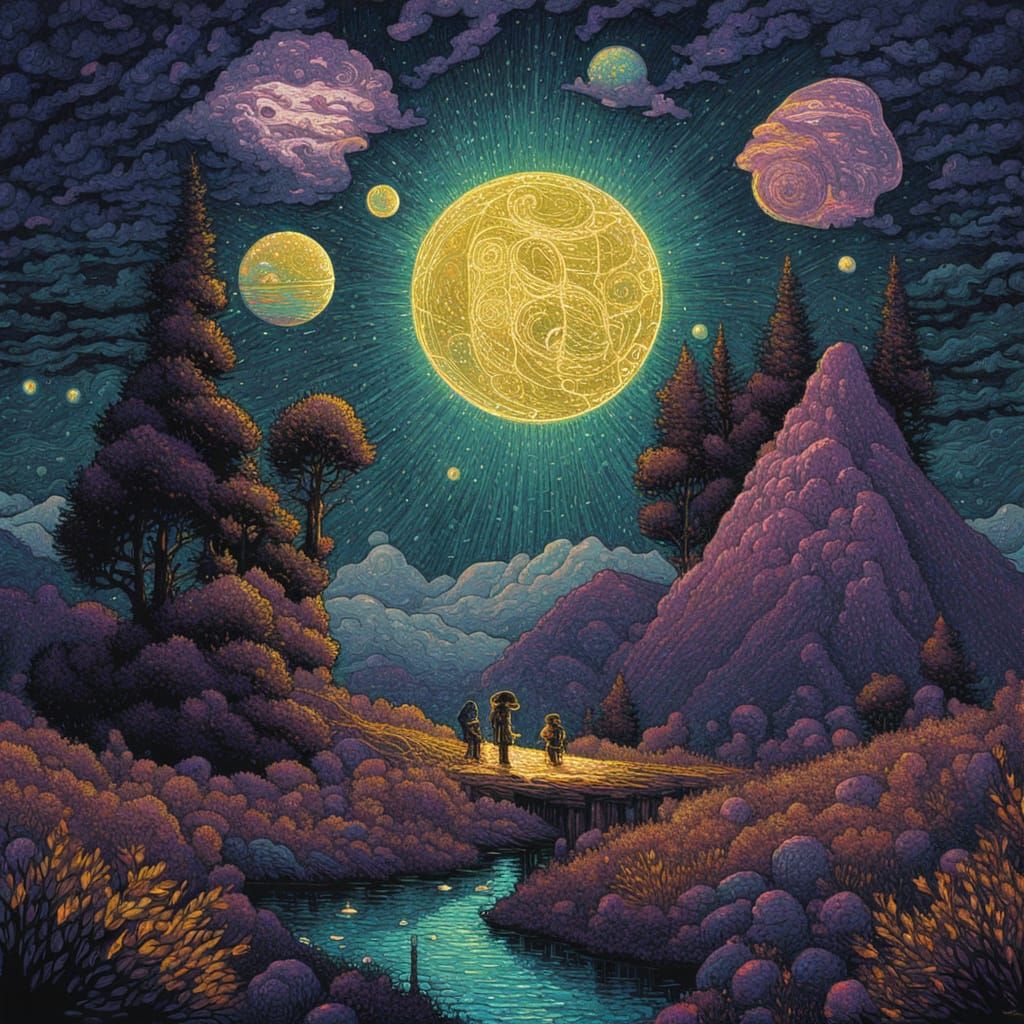 Holographic Pixel Art Light Painting of Unmanifested Dreams