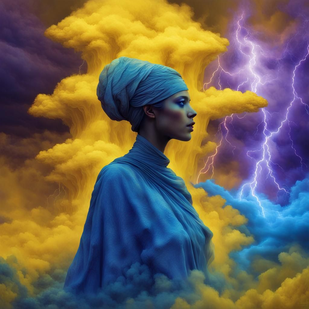 Surreal Spirits in a Labyrinthine Dreamscape