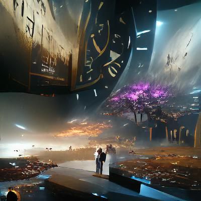 Abstract Rendering of The End of Time