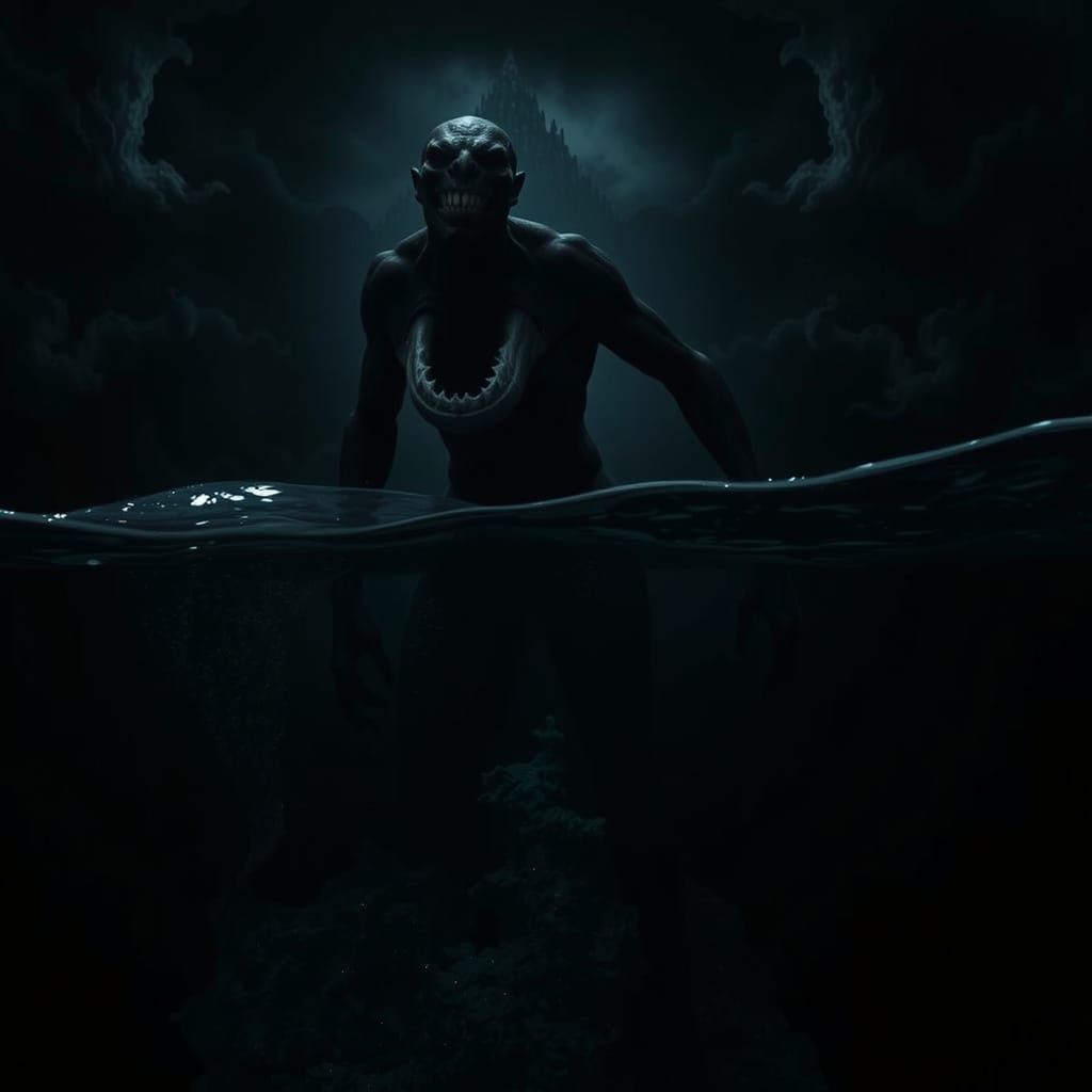 Eldritch Sea Monster Inspired by The Bloop