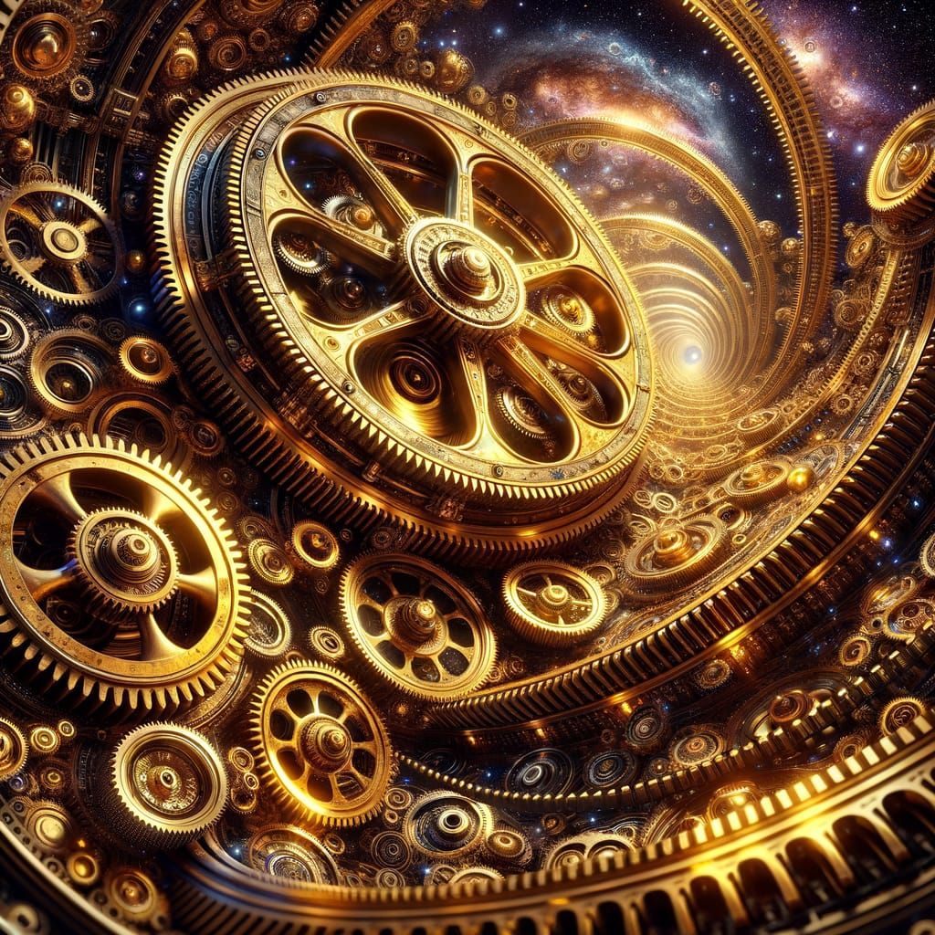 Cosmic Machine Heart in IMAX Style