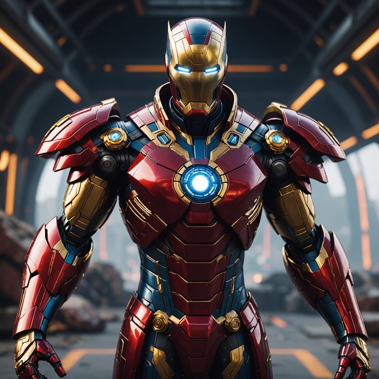 Doctor Strange Iron Man Infinity Stone Fusion