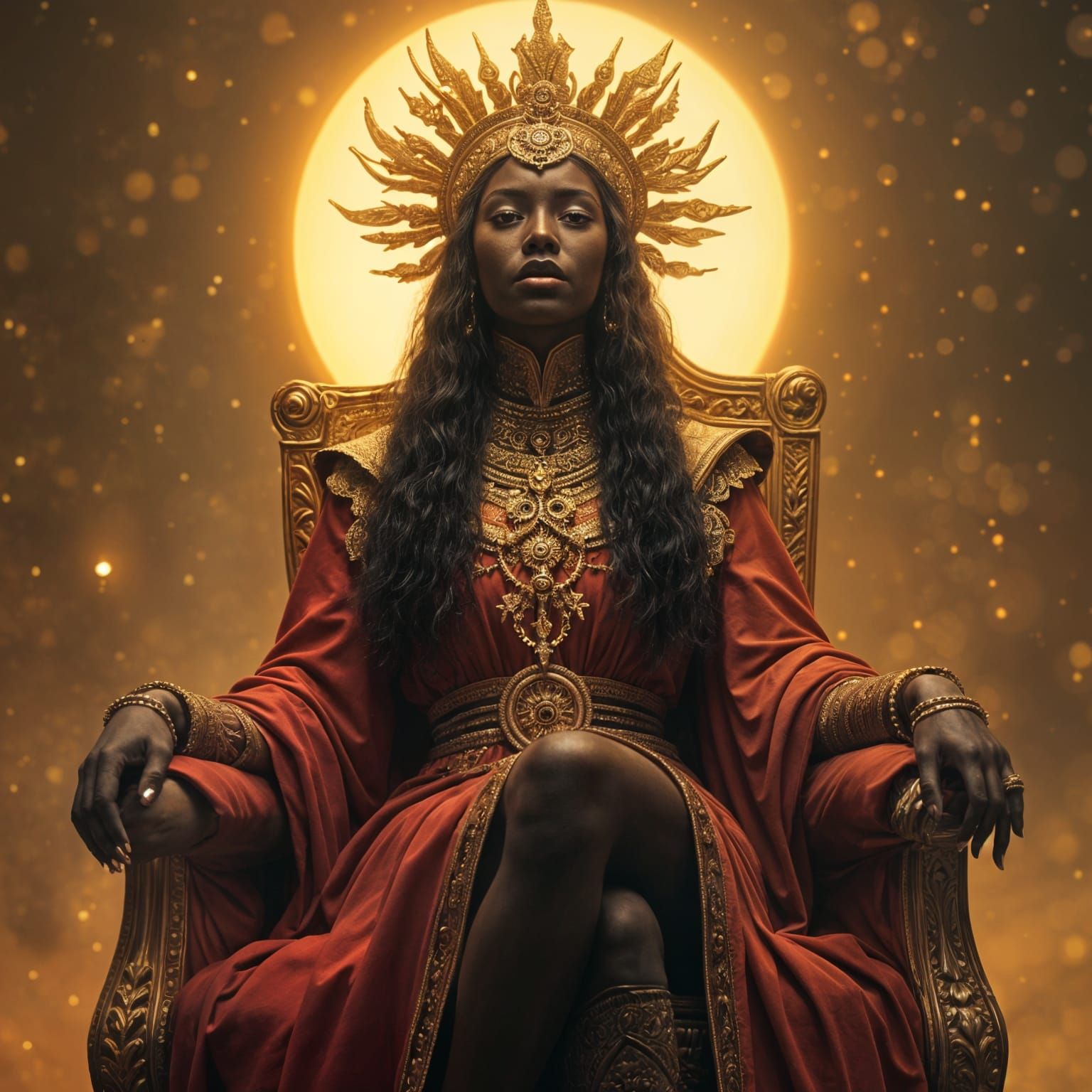 Dark Goddess Reigns Supreme in Her Mental Kingdom