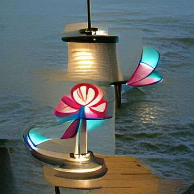 Pinwheel Lamp Pier