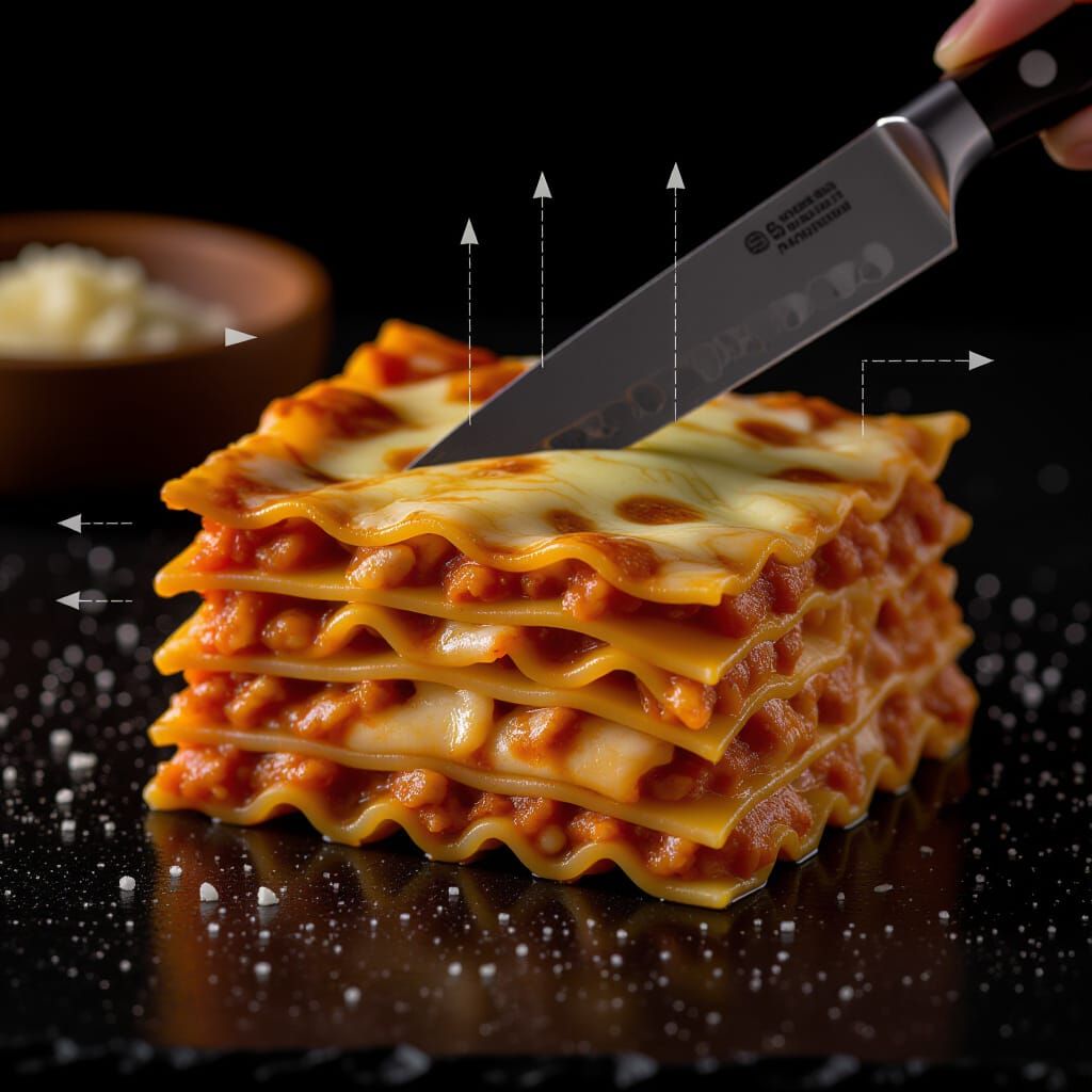 Lasagna Layers Revealed: A Culinary Dissection