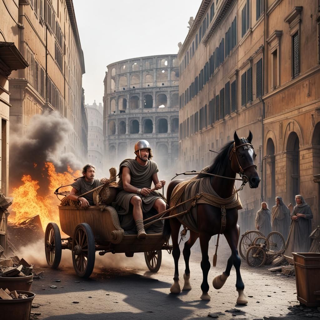 Dystopian Ancient Rome: A Mad Max Vision