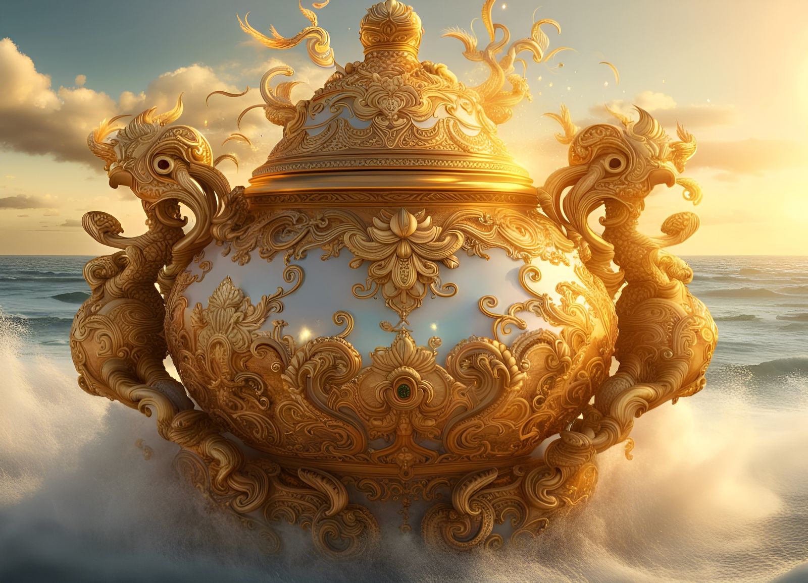 Neptune's pot of nectar