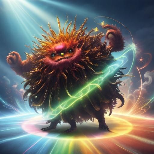 Hilarious Monster Family Dance Movie Poster