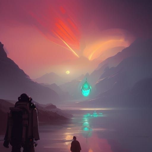 UFO Concept Art in Unreal Engine 5