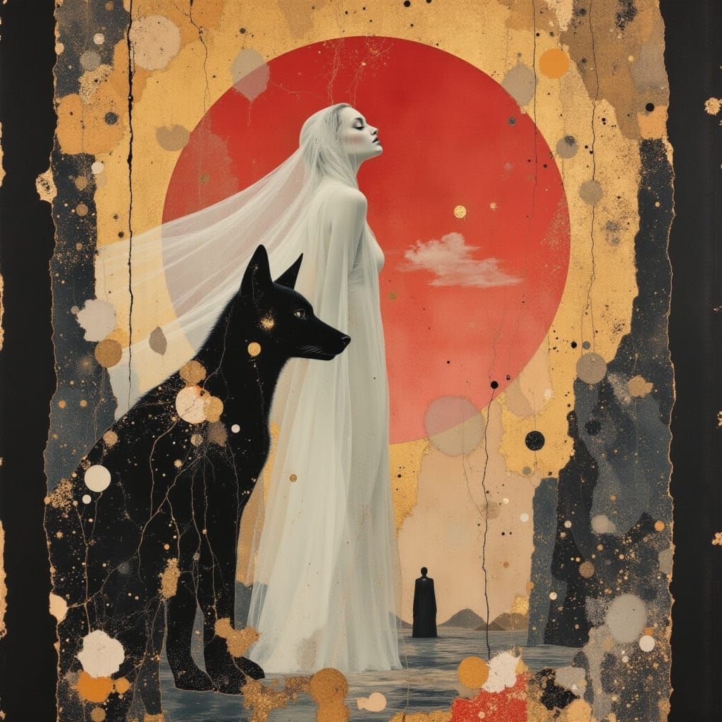 Silver-Haired Siren's Song to a Wolf