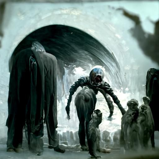 Xanthophobia: A Gothic Horror Image