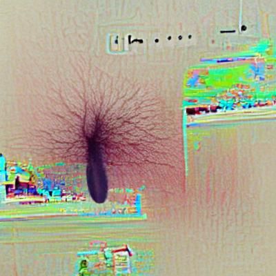 Abstract AI Interpretation of an Unknown Object